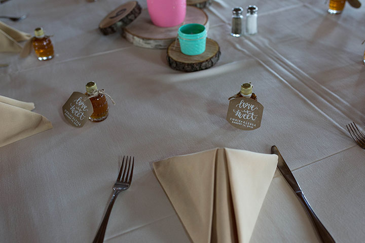 love is sweet - barrel wedding favor